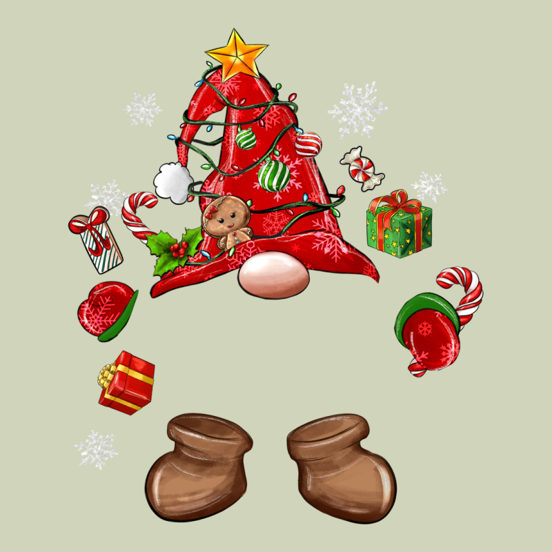 Custom Christmas Gnome Heavyweight Hoodie by MaliasSmallBusiness | Teevron