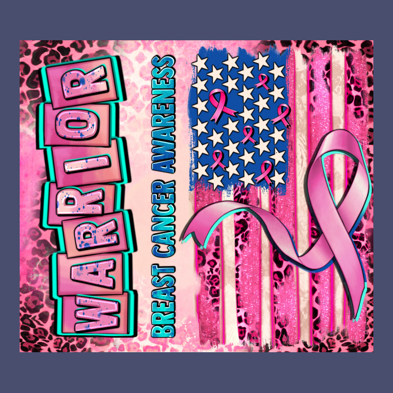 Warrior Breast Cancer And American Flag Vintage Tee by AdoDesignShop | Teevron