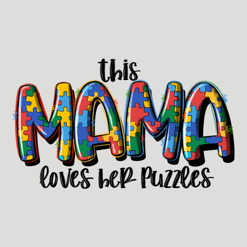 This Mama Loves Her Puzzle Zipper Hoodie by MaliasSmallBusiness | Teevron