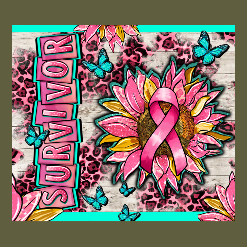Survivor Breast Cancer Vintage Tee by AdoDesignShop | Teevron