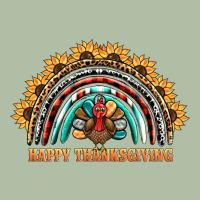 Happy Thanksgiving Rainbow Urban Heavy Tee | Teevron
