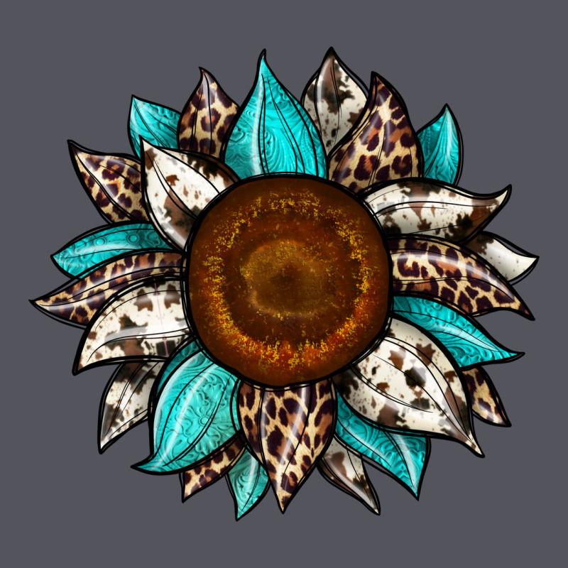 Sunflower Cowhide Vintage Hoodie by JahusDesignShop | Teevron