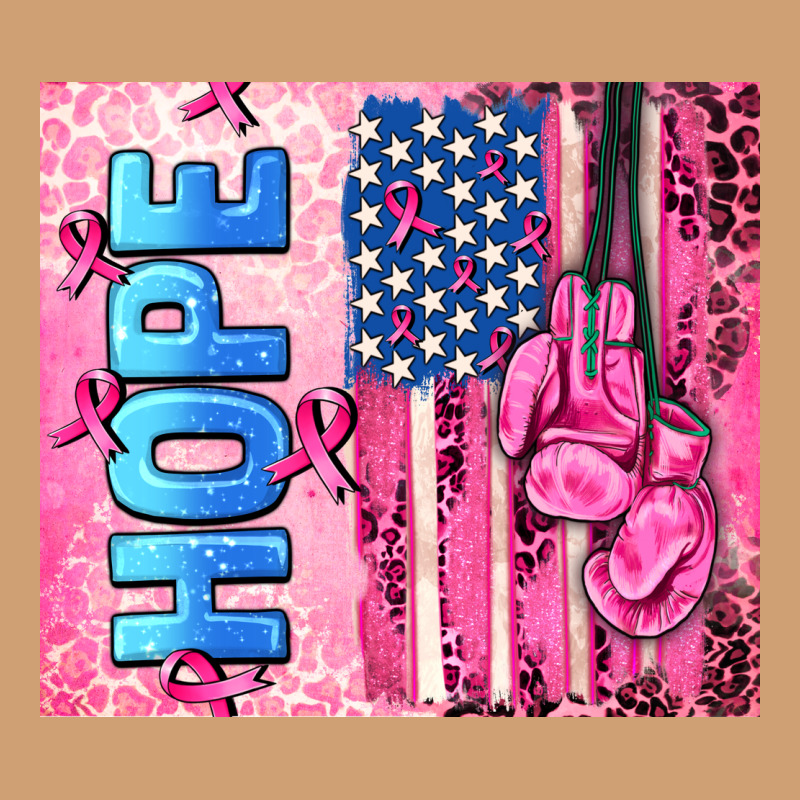 Hope  Breast Cancer And American Flag Vintage Tee by AdoDesignShop | Teevron