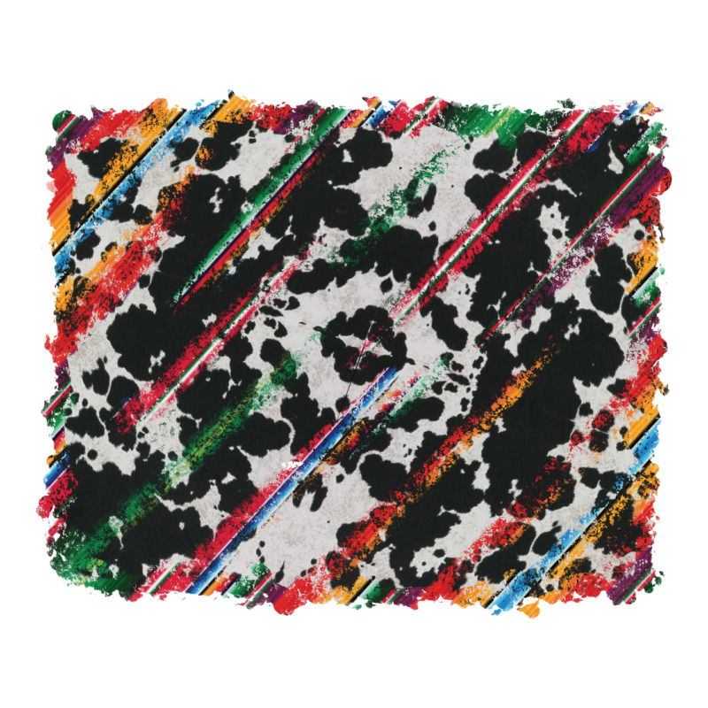 Cowhide And Serape Background Premium Tee by RanaPortraitStore | Teevron