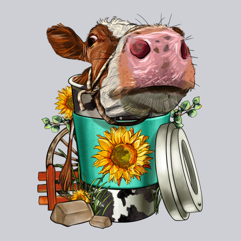 Simmental Cow Coffee Cup Heavyweight Sweatshirt by FaDigitalArtStudio | Teevron