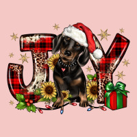 Christmas Joy Dachshund Urban Heavy Tee | Teevron