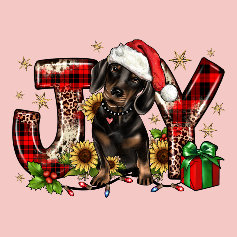 Christmas Joy Dachshund Urban Heavy Tee by JahusDesignShop | Teevron