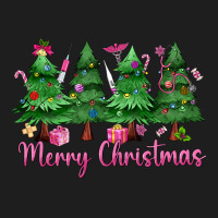 Merry Christmas Nurse Trees Heavyweight Hoodie | Teevron
