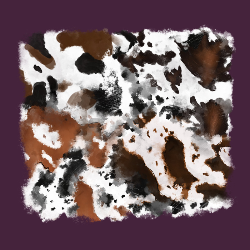 Cowhide Mixed Background Premium Tee by RanaPortraitStore | Teevron