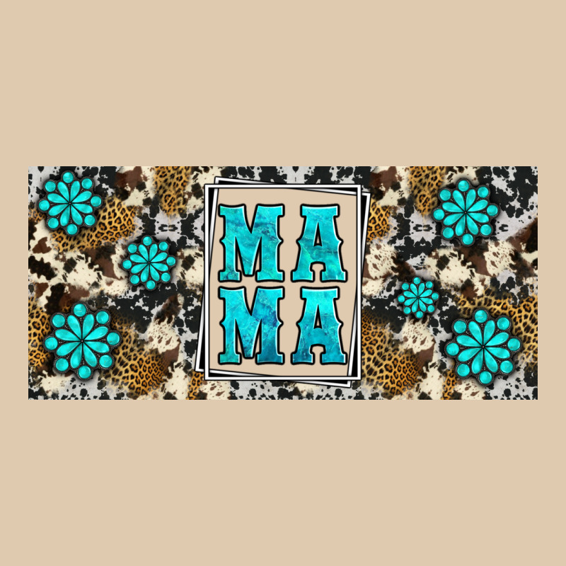 Western Cowhide Mama 16oz Libbey Glass Heavyweight Sweatshirt by HRA Design Shop | Teevron