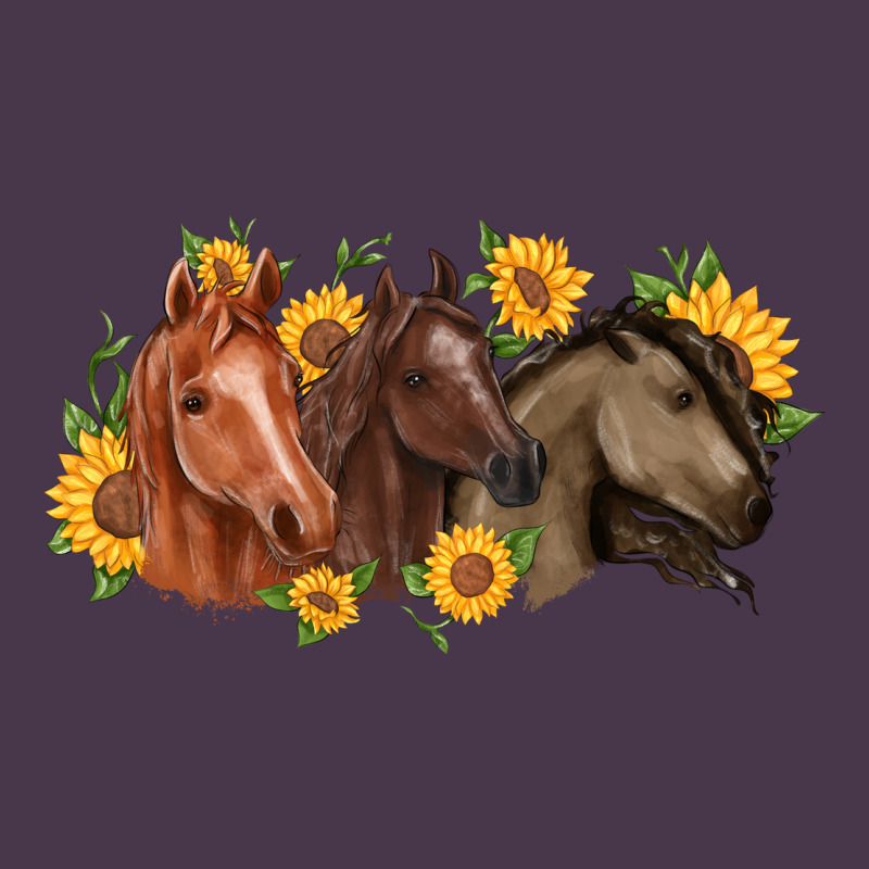 Western Horses Heavyweight Hoodie by MaliasSmallBusiness | Teevron