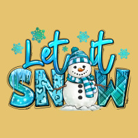 Let It Snow Winter Snowman Premium Sweatshirt | Teevron