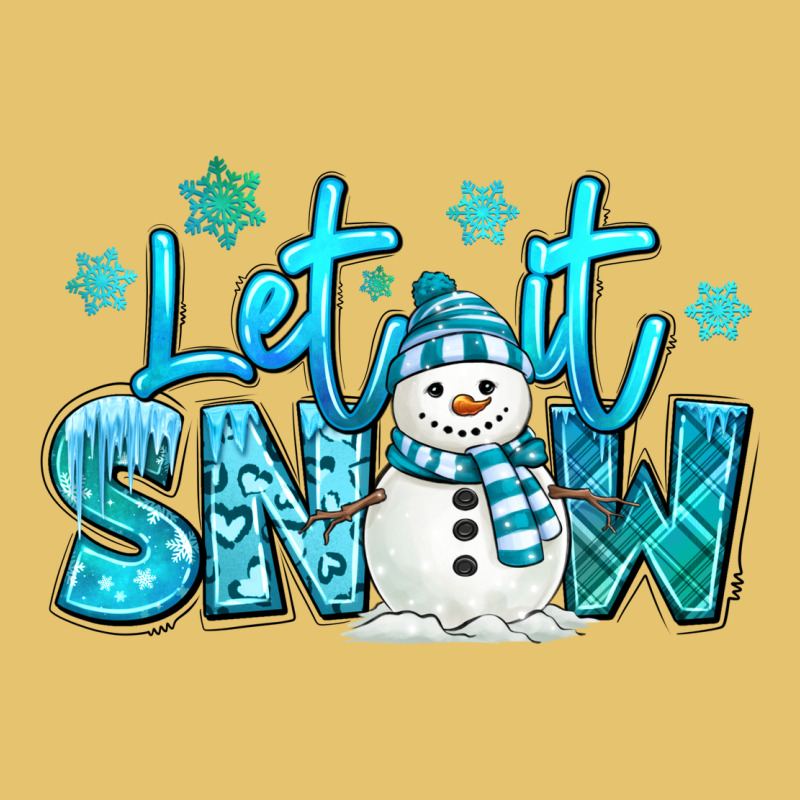 Let It Snow Winter Snowman Premium Sweatshirt by MaliasSmallBusiness | Teevron