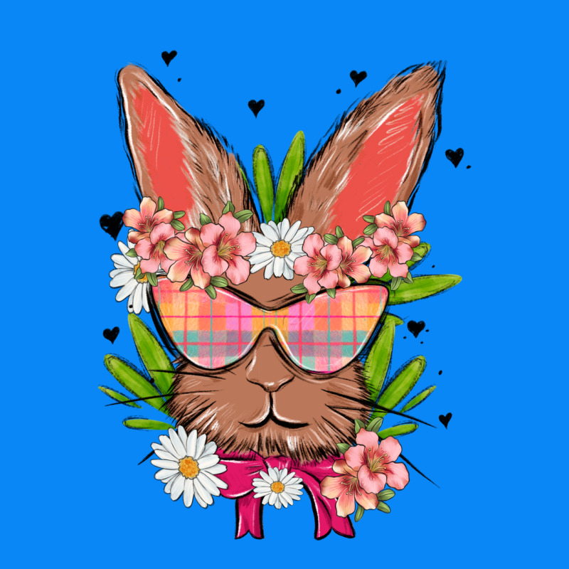 Bunny With Floral Zipper Hoodie by MaliasSmallBusiness | Teevron