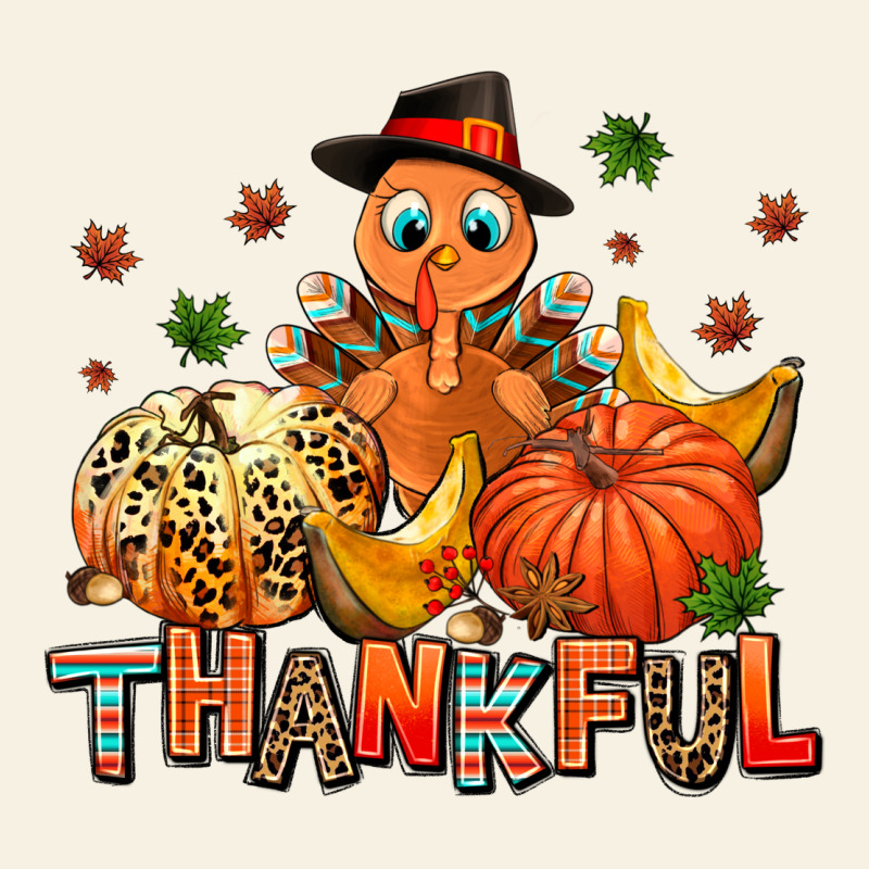 Thankful Pumpkins And Turkey Vintage Tee by AdoDesignShop | Teevron