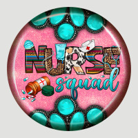 Nurse Round Earrings 3 Classic Tee | Teevron
