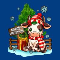 Merry Christmas Cow Premium Sweatshirt | Teevron