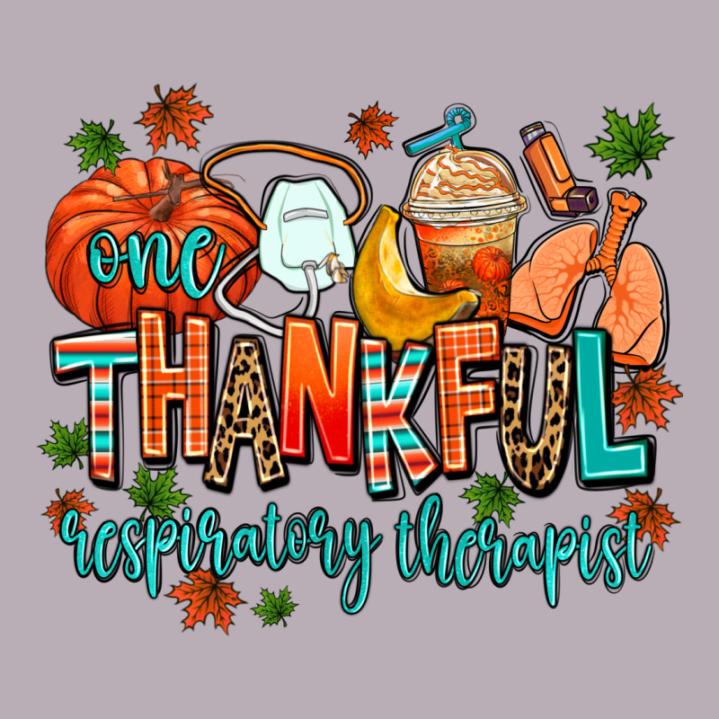 One Thankful Respiratory Therapist Vintage Tee by AdoDesignShop | Teevron