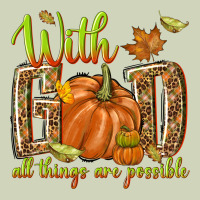 With God All Things Are Possible Heavyweight Hoodie | Teevron