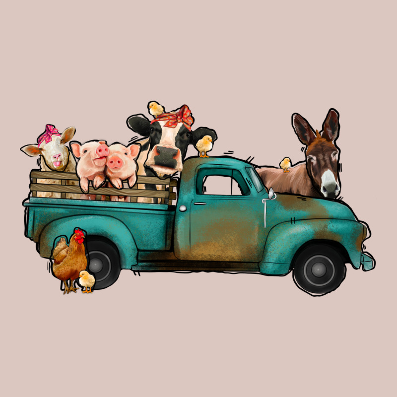 Farm Animals Truck Premium Hoodie by Jasminsmagicworld | Teevron