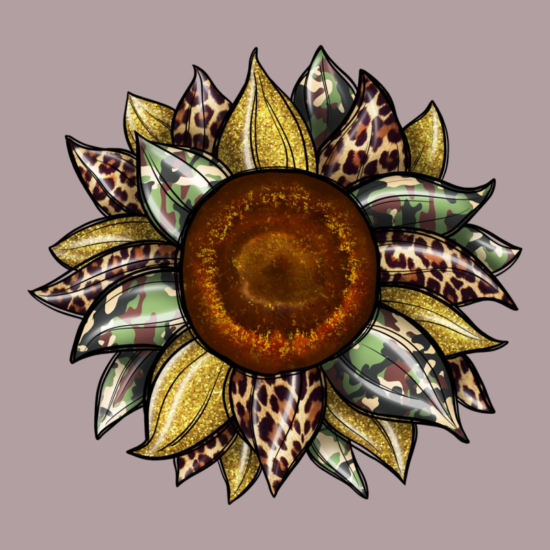 Sunflower Camouflage And Leopard 2 Vintage Hoodie by JahusDesignShop | Teevron