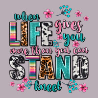When Life Gives You More Than You Can Stand Kneel Vintage Tee | Teevron