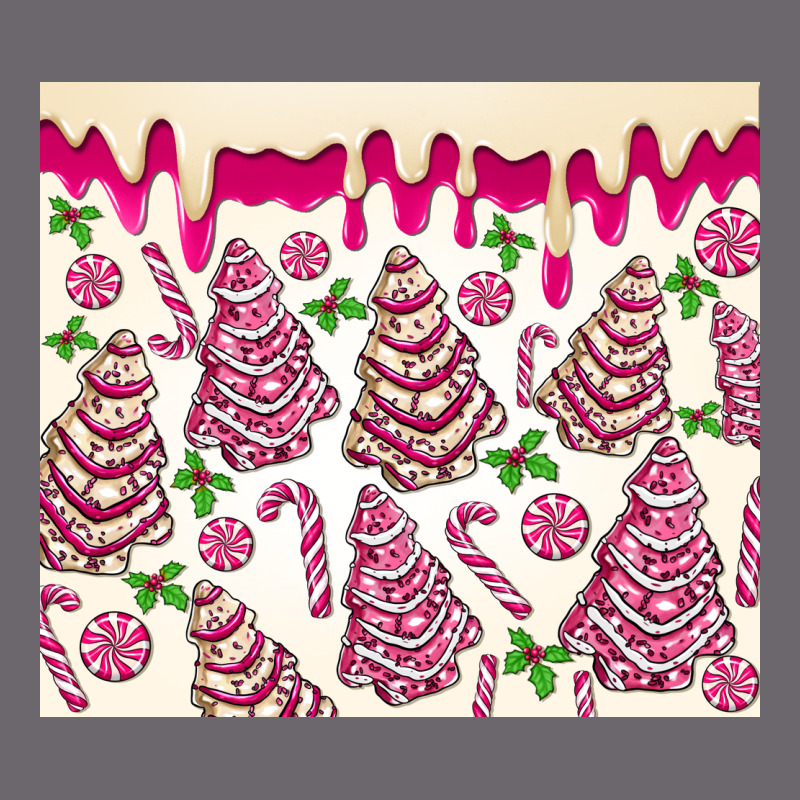 Pink Christmas Tree Cakes Premium Sweatshirt by MaliasSmallBusiness | Teevron