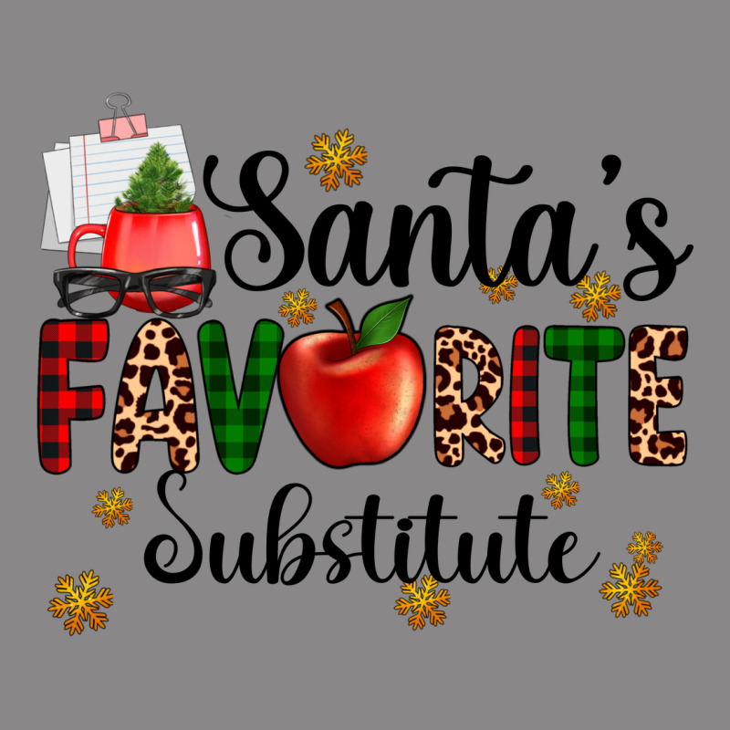 Santa's Favorite Substitute Vintage Tee by AdoDesignShop | Teevron