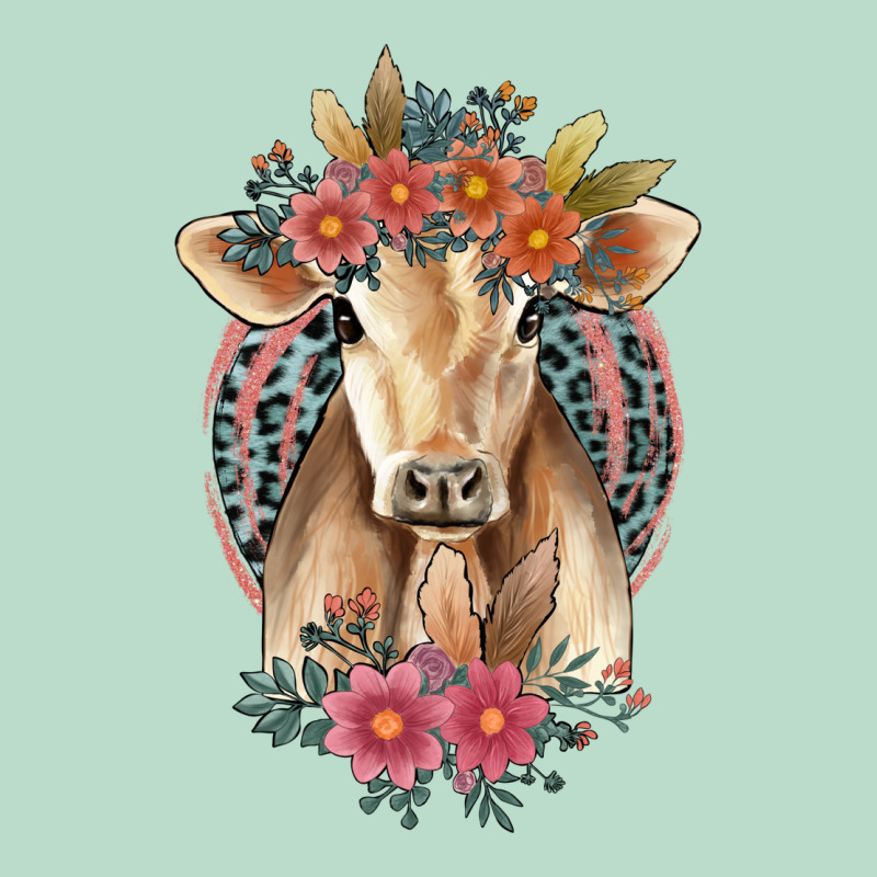 Flower Cow Premium Hoodie by Jasminsmagicworld | Teevron