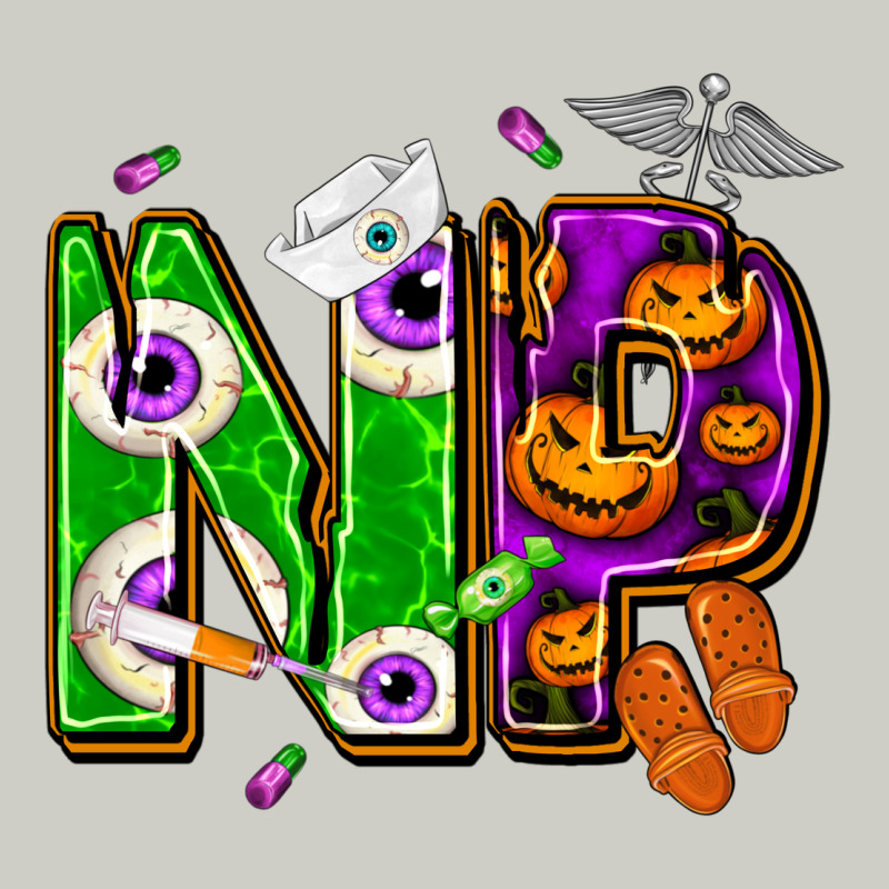 Halloween Np Nurse Practitioner Heavyweight Hoodie by NancyCooperArtShop | Teevron