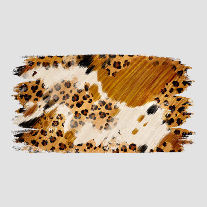 Leopard Cowhide Brushstroke Premium Hoodie by Jasminsmagicworld | Teevron