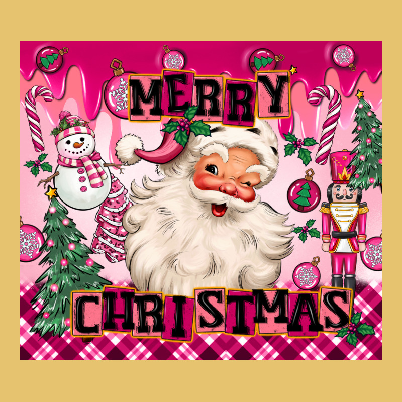 Merry Pink Christmas Santa Premium Sweatshirt by MaliasSmallBusiness | Teevron