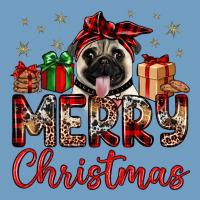 Merry Christmas Pug Urban Heavy Tee | Teevron