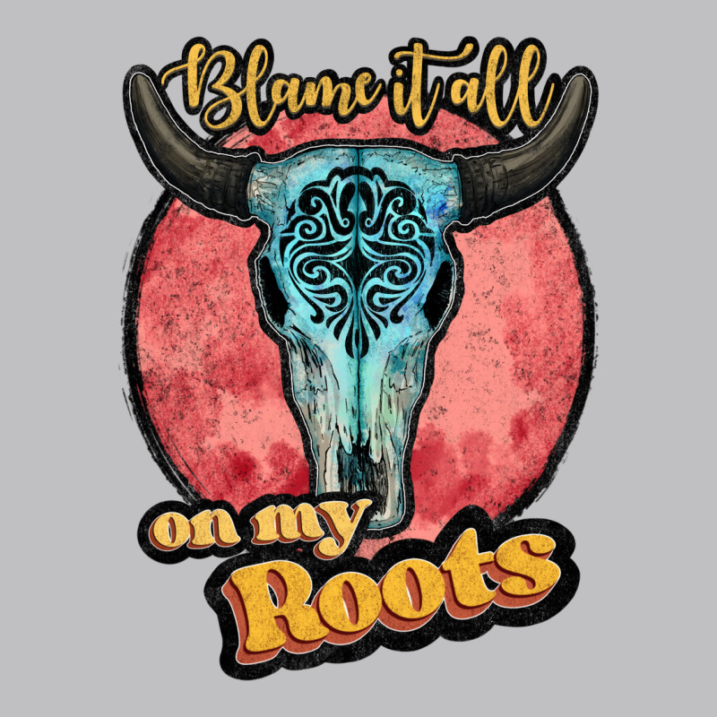 Blame It All On My Roots White Long Sleeve Tee by JahusDesignShop | Teevron