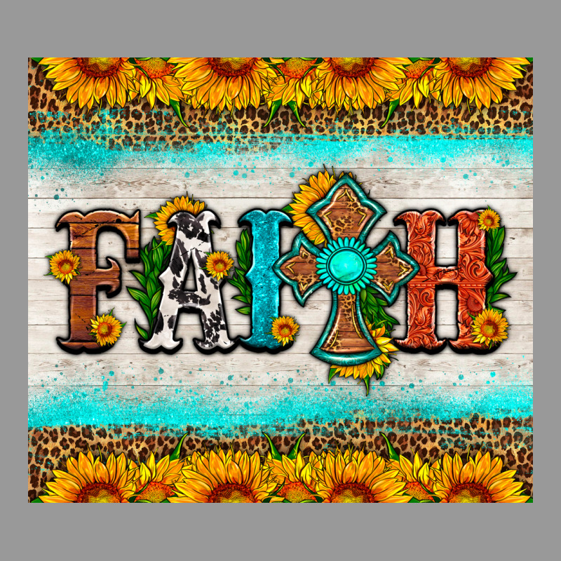 Faith Cross And Sunflower Tumbler Vintage Hoodie by HRA Design Shop | Teevron