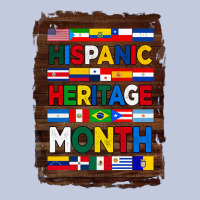 Hispanic Haritage Month Flags With Background Long Sleeve Tee | Teevron