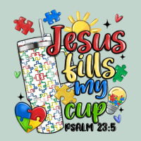 Autism Jesus Fills My Cup Zipper Hoodie | Teevron