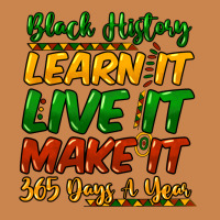 Black History Learn It Live It Make It 365 Days A Heavyweight Hoodie | Teevron