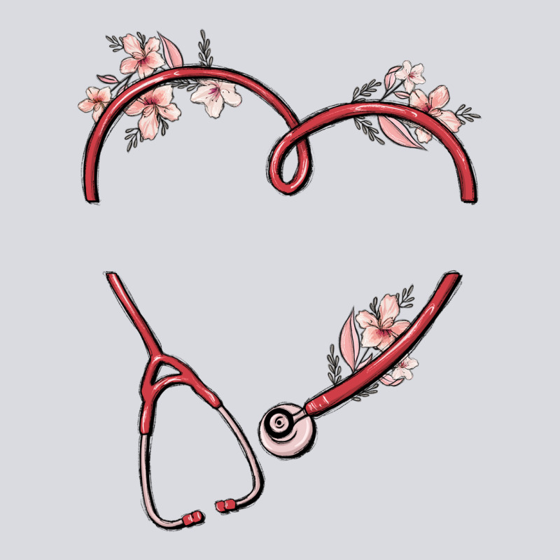 Custom Heart Stethoscope Zipper Hoodie by MaliasSmallBusiness | Teevron