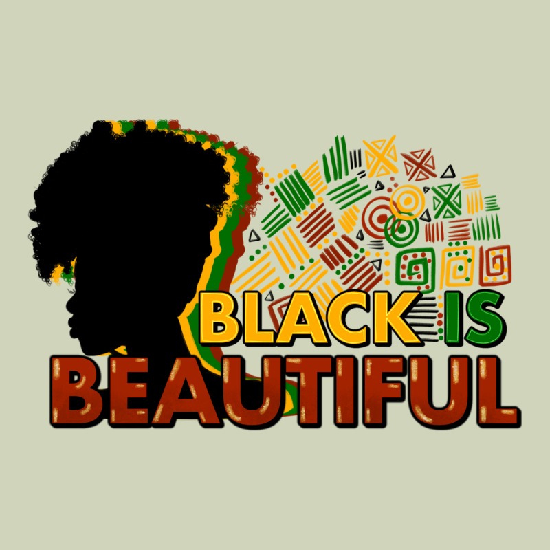 Black Is Beautiful Heavyweight Hoodie by NancyCooperArtShop | Teevron