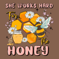 She Works Hard For The Honey Zipper Hoodie | Teevron
