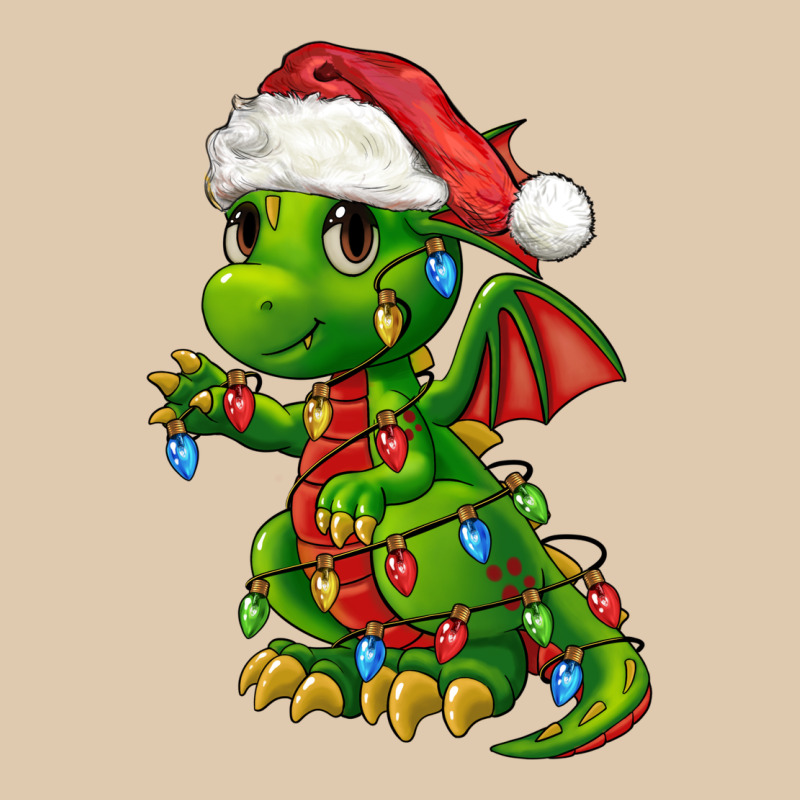 Christmas Cute Dragon Heavyweight Sweatshirt by FaDigitalArtStudio | Teevron