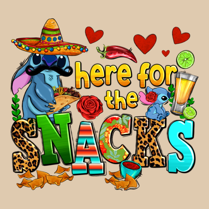 Here For The Snacks Classic Tee by AdoDesignShop | Teevron
