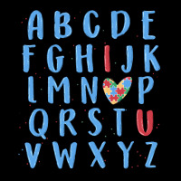 Alphabet Autism Awareness Zipper Hoodie | Teevron