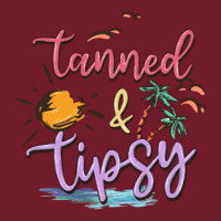 Tanned And Tipsy Zipper Hoodie | Teevron