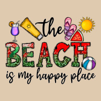 The Beach Is My Happy Place Heavyweight Sweatshirt | Teevron