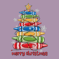 Crayons Tree Christmas Heavyweight Hoodie | Teevron