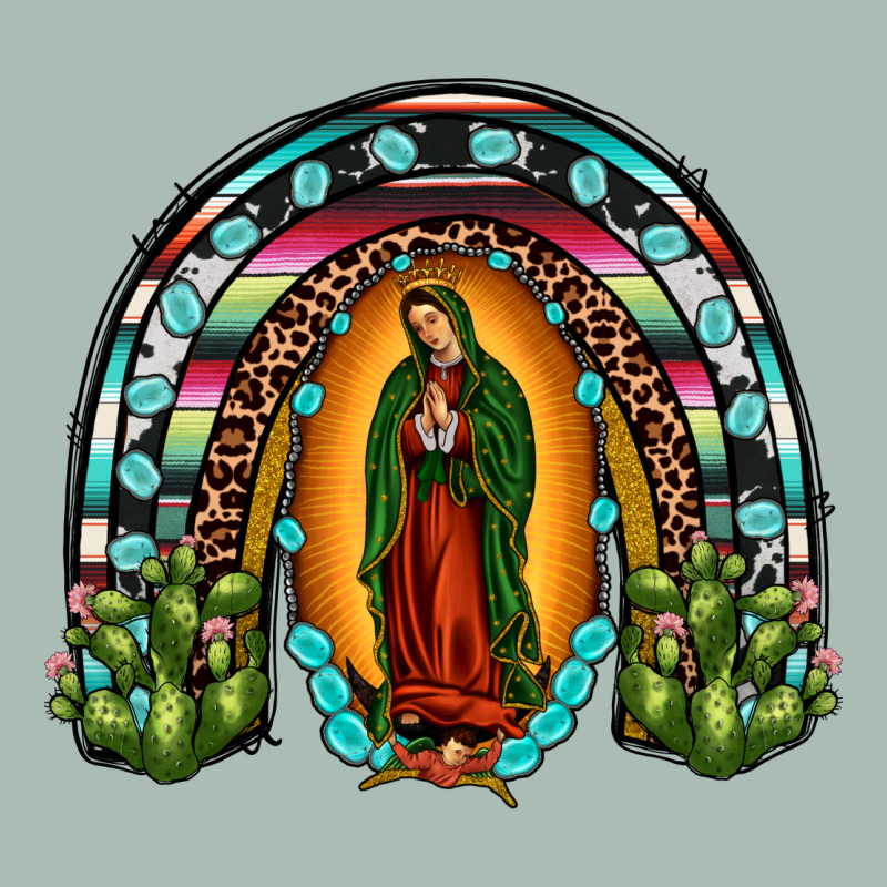 Our Lady Of Guadalupe Rainbow Classic Tee by JahusDesignShop | Teevron