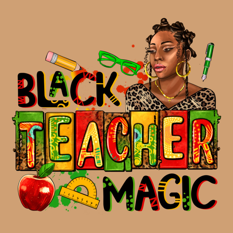 Black Teacher  Magic Vintage Tee by AdoDesignShop | Teevron