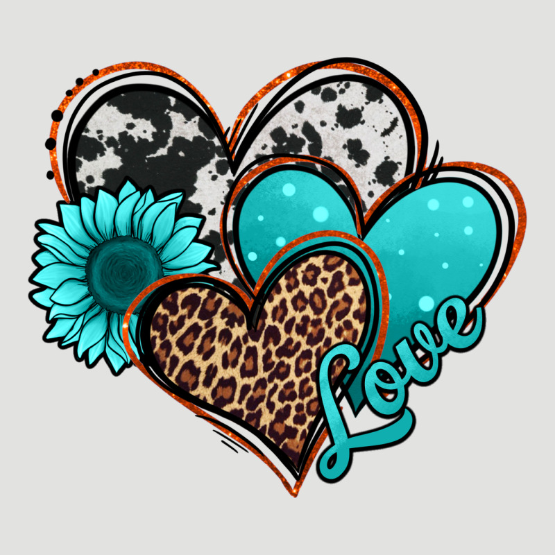 Love Turquoise Hearts Classic Tee by Jasminsmagicworld | Teevron